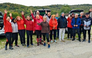 1ere sortie nature de la saison des marcheurs 